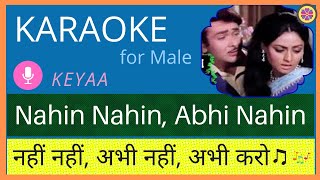 Nahi Nahi Abhi Nahi | Karaoke for Male | Female - YouTube