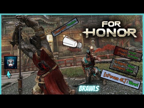 [ For Honor ] First Day Back AND ALREADY SALTY MATCHES | Brawls