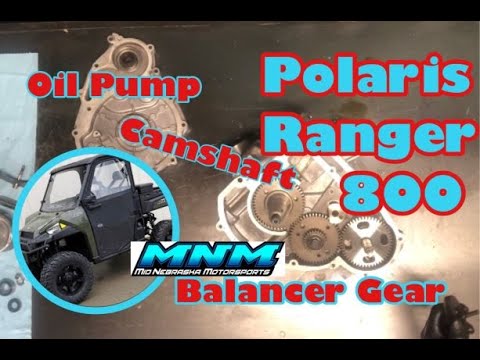 🏆 Polaris Ranger / RZR / 800 - Crankshaft Balancer Camshaft Oil Pump - Installation
