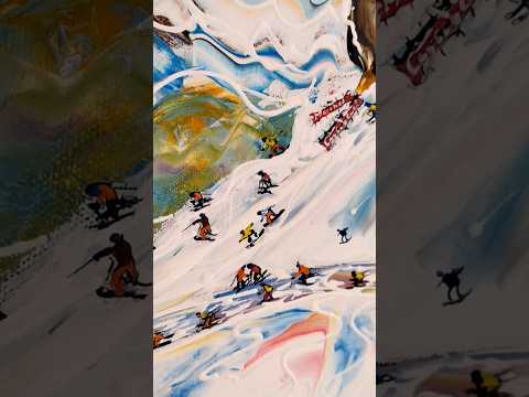 3 Valleys #ski #art #meribel #courchevel #valthorens #skiresort