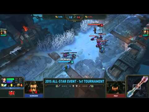 Bjergsen Draven vs PraY Ezreal | Game 2 Semi Finals 1v1 All-Stars 2015 - Los Angeles