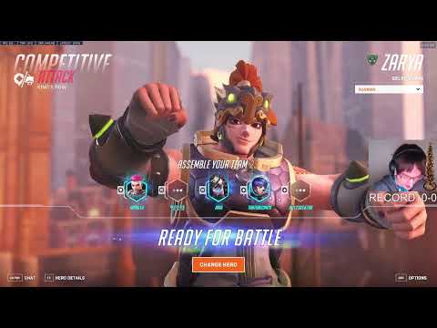 35K DMG! HARBLEU DOMINATING AS HIS INSANE ZARYA - OVERWATCH 2 SEASON 13