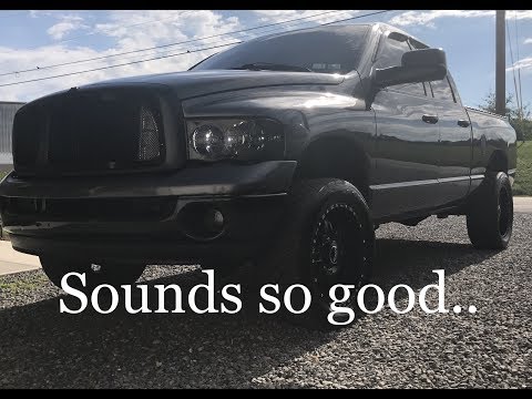 2004.5 Cummins 3rd Gen straight pipe axle dump