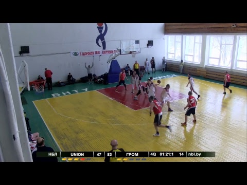 04.03.2018.           UNION vs. Гром. Регулярка. 3-й Дивизион. 12 сезон