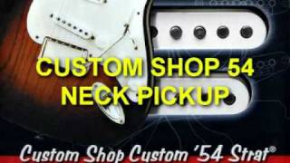 Video thumbnail for Fender  Stratocaster Texas Special vs Custom Shop 54 Pickup by Melodry