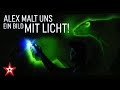 Alex Malt Uns Ein Bild Mit Licht Das Supertalent Vom 07 11 2020