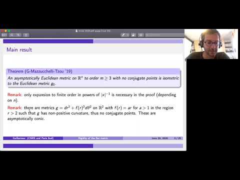 International Zoom Inverse Problems Seminar, June 25, 2020, Colin Guillarmou (Université Paris-Sud)