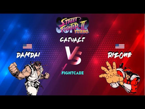damdai (Ryu) vs Riz0ne (Dictator), Casuals on Fightcade