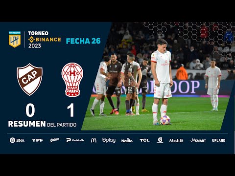 #TorneoBinance 2023 | Fecha 26 | resumen de Platense - Huracán
