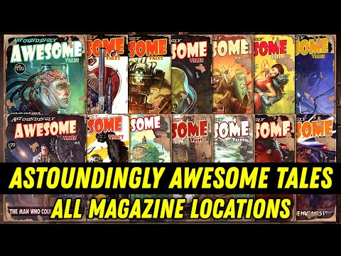 Astoundingly Awesome Tales - All Magazine Locations (Full Guide) | Fallout 4