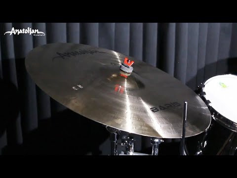 Anatolian Baris Ride 22" cymbal sound check by Arthur Rezende