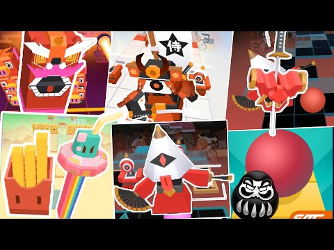 Rolling Sky Spring Warrior, Sweet Samurai, Ghost Shadow (MASHUPS/MUSIC SWAPS) SHAvibe