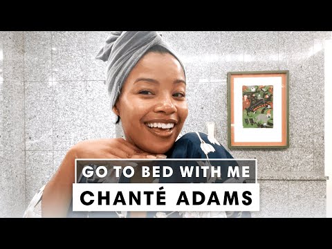 Chanté Adams' Simple Skincare Routine | Go To Bed With Me | Harper's BAZAAR