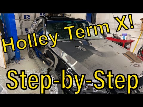 E90/E92 Holley Install - Complete Step by Step walkthrough DIY for Terminator X