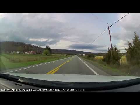 US-522 at the West Virginia / Virginia border