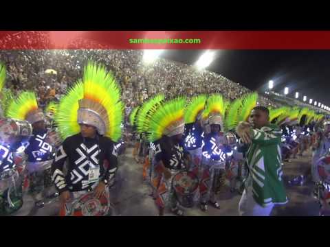 No Coração da Grande Rio Super Esquenta Bateria Invocada Carnaval 2017