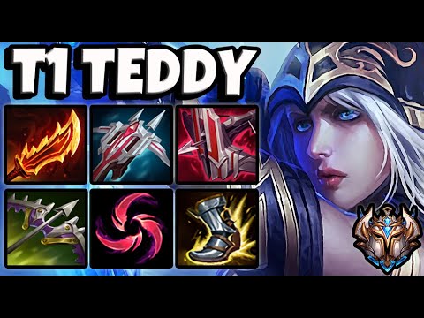 T1 Teddy ASHE vs VARUS [ ADC ] Korea Challenger Patch 11.15 ✅