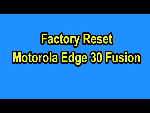 How to Hard Reset Motorola Edge 30 Fusion#trakintech #prasadtechintelugu #hardresetinfo