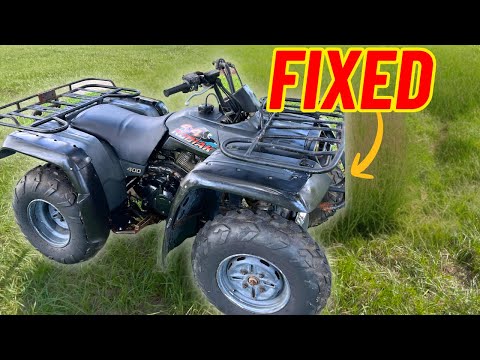 They Said This ATV Couldn't Be FIXED?! Yamaha Kodiak 400 4X4