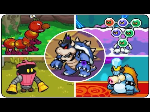 Mario and Luigi Bowser's Inside Story - All Bosses