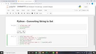 179 Python   Converting String to Set