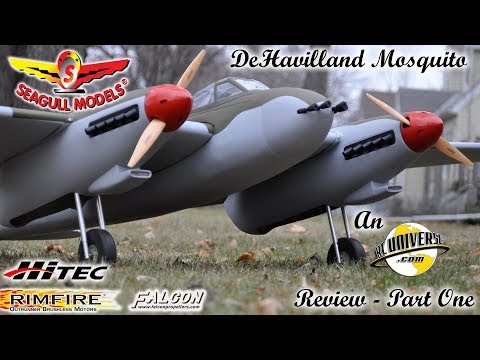 Seagull Models DeHavilland Mosquito ARF review   Part One