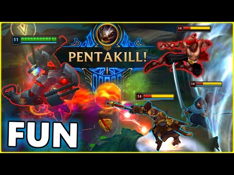 PENTAKILL LOL FUN Moments 2022 #31
