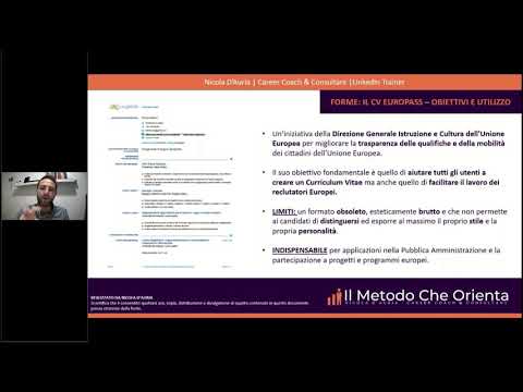 CV Europass VS Resume Americano: Differenze e quale usare | Nicola D'Auria | Career Coach