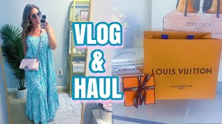 SHOPPING VLOG 🛍️NEW ITEMS FROM LOUIS VUITTON, HERMES, LILLY PULITZER, YETI CHERRY BLOSSOM AND MORE