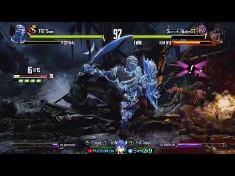 Dragon Punch: Online #3 - Grand Finals - SneerfulWater57 (Kim Wu) vs TGZ Svm (Spinal)
