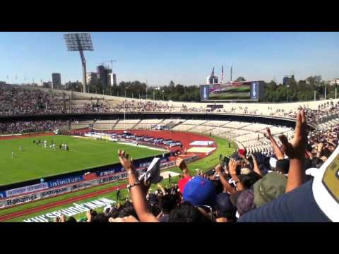 "la rebel celebra penal de herrera pumas vs monterrey 23 de noviembre 2014" Barra: La Rebel &bull; Club: Pumas
