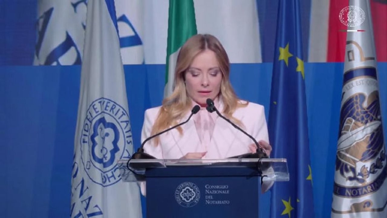 Meloni: Da notai oltre 90 per cento segnalazioni di operazioni sospette