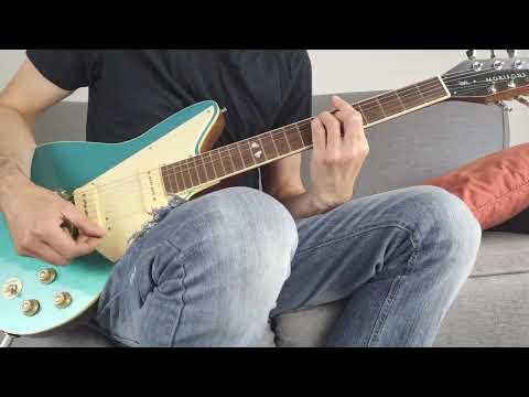 Morifone Spada - Aileron™ Headstock - Les Paul/Offset hybrid shape - Fralin P-90s - Baseball bat neck image 16