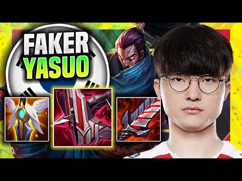 FAKER DOMINATING WITH YASUO MID! - T1 Faker Plays Yasuo Mid vs Lucian! | Season 11