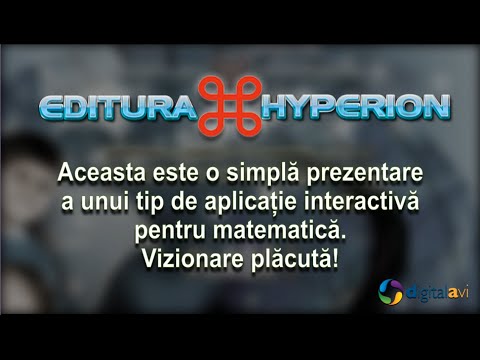 Demo aplicatie interactiva pentru matematica
