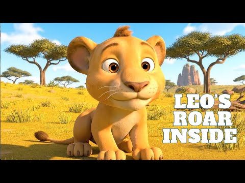 Leo’s Roar Inside 🦁 | Little Lion’s Big Roar 🎶 | Inspirational Lion Song & Story for Children ✨