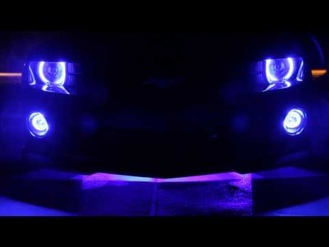 2010 Camaro Custom Oracle Blue LED Halo Lighting by AAC