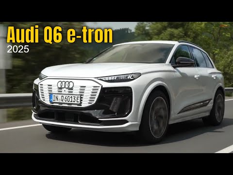アウディQ6 e-tron クワトロ：氷河のような白さで魅せる次世代電動SUV