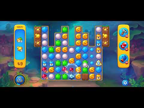 Fishdom level 10571 no boosters フィッシュダム ノーマル