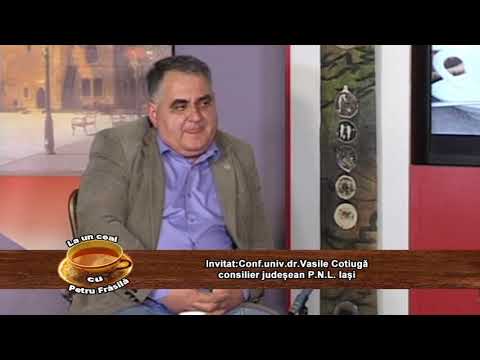 La un ceai cu Petru Frasila - CONF.UNIV.DR. VASILE COTIUGA 12.06.2020