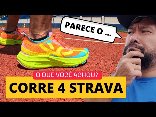 Curtiu 👍ou não 👎 o Olympikus Corre 4 Strava?