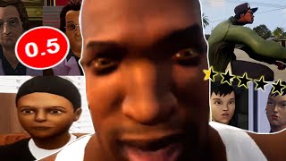Also me in front of the computer: - New GTA Definitive Edition is hilariously bad