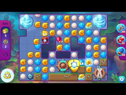 Fishdom 6615 Super Hard Level - 11 moves - NO BooSTERS