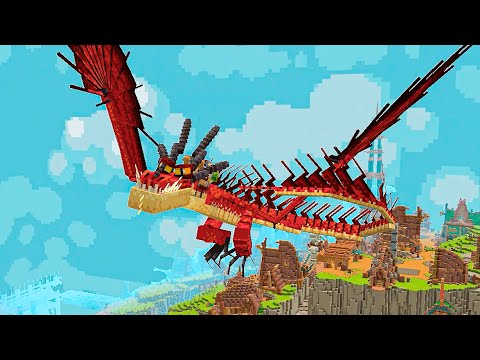 NEW MONSTROUS NIGHTMARE DRAGON IN MINECRAFT!! - HOW TO TRAIN YOUR DRAGON #5