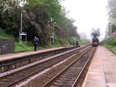 LMS 48151 on The Fellsman Passing Pleasington on Weds 2nd June 2010.