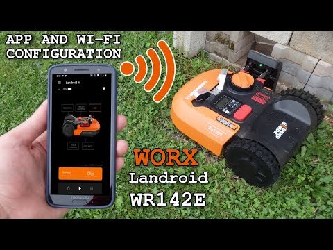 WORX Landroid WR142E • App and Wi-Fi configuration