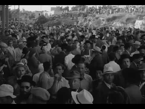 Satmar Rebbe visiting Israel 1959