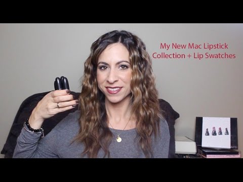 My New Mac Lipstick Collection + Lip Swatches Video