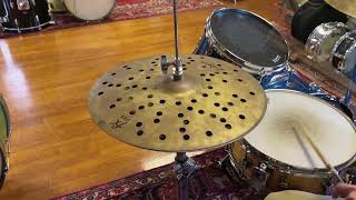 Video thumbnail for Used Zildjian 16" FX Stack Cymbal Pair by Wood & Weather Drum Shop