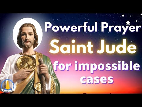 Powerful Prayer to Saint Jude for impossible cases